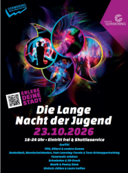Lange Nacht der Jugend Germering - für Jugendliche zwischen 13 und 21